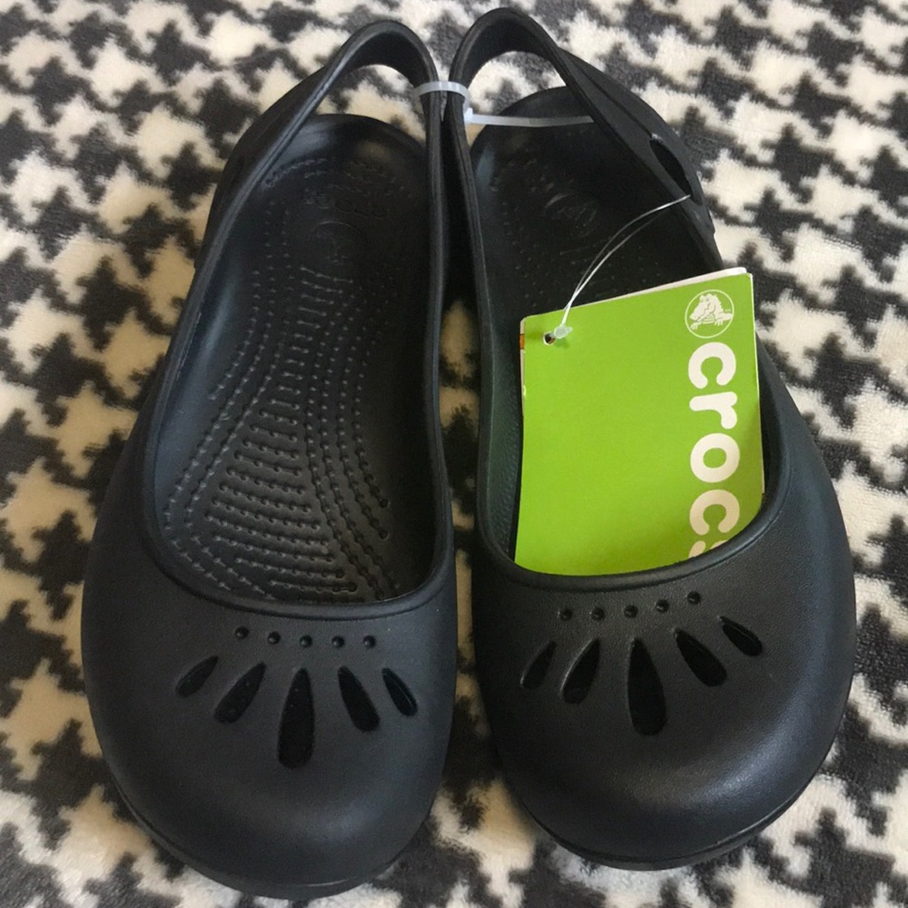 Slip on Black Crocs